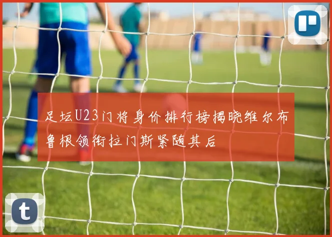 足坛U23门将身价排行榜揭晓维尔布鲁根领衔拉门斯紧随其后